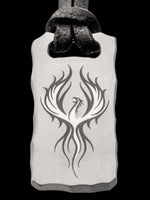 Load image into Gallery viewer, Titan Anhänger Monument Plate mit Phoenix Design von Element of Gods
